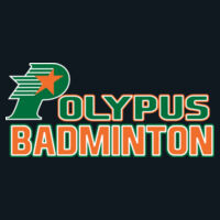 Polypus Badminton - Women Cotton T-Shirt Design