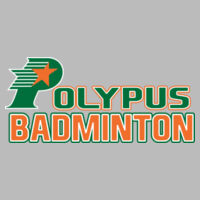 Polypus Badminton - Women Cotton T-Shirt Design