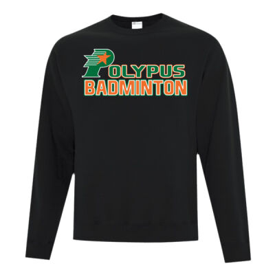 Polypus Badminton - 50/50 Round Neck Sweater Thumbnail
