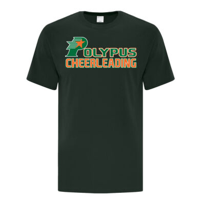 Polypus Cheerleading - Cotton T-Shirt Thumbnail