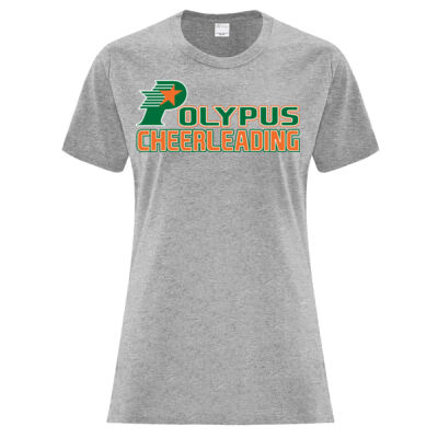 Polypus Cheerleading - Women Cotton T-Shirt Thumbnail
