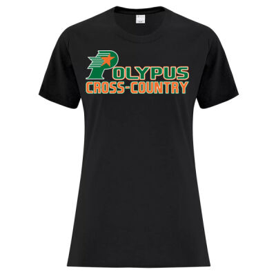 Polypus Cross-Country - Women Cotton T-Shirt Thumbnail