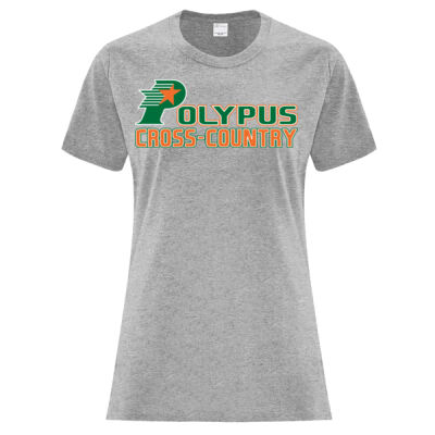 Polypus Cross-Country - Women Cotton T-Shirt Thumbnail