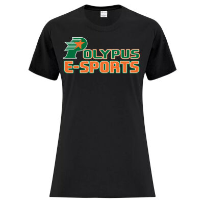 Polypus E-Sports - Women Cotton T-Shirt Thumbnail