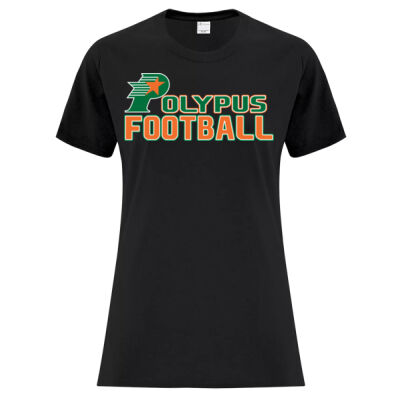 Polypus Football - Women Cotton T-Shirt Thumbnail