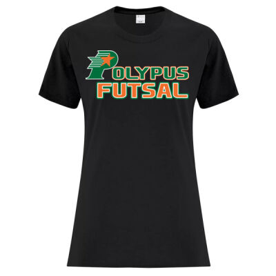 Polypus Futsal - Women Cotton T-Shirt Thumbnail