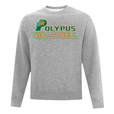Polypus Volleyball - 50/50 Round Neck Sweater Thumbnail