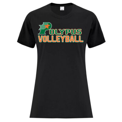 Polypus Volleyball - Women Cotton T-Shirt Thumbnail